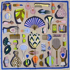 MASSIVE Bimba Y Lola Spanish WHATS IN MY HANDBAG Scarf Anthropologie